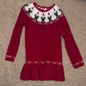 Jingles and Joy sweater dress Christmas